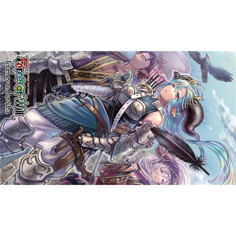 1 Kit Prerelease E2 Journey to Ravidra (2 playmat + 12 promo) + 72 Boosters FOW E2 ENG - OnyTCG