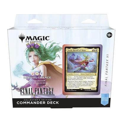 Magic the Gathering – Final Fantasy – Commander Decks Collector's Edition Display (4) – Eng 