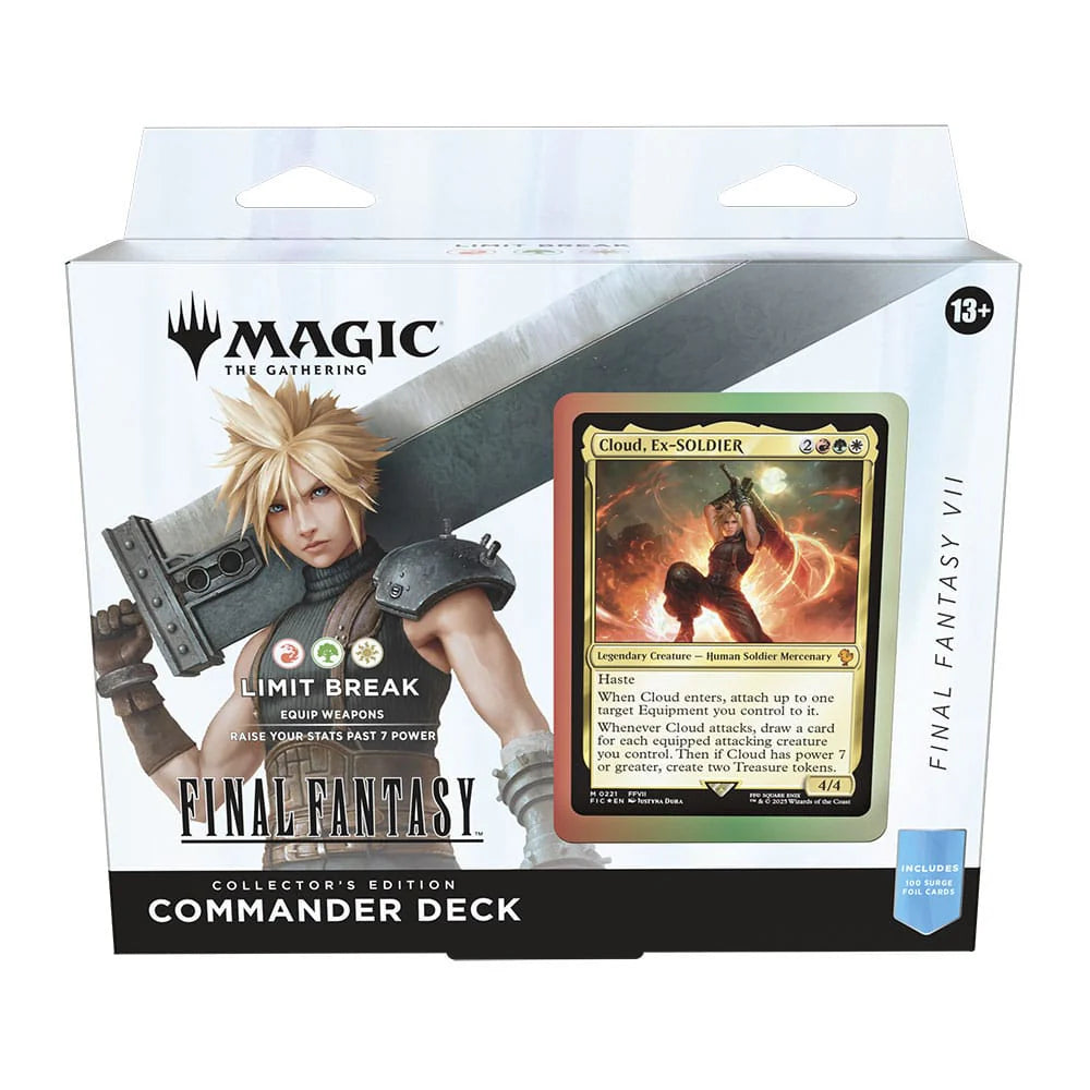 Magic the Gathering – Final Fantasy – Commander Decks Collector's Edition Display (4) – Eng 