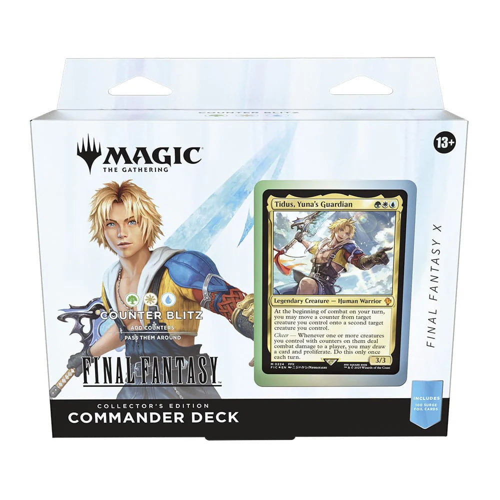Magic the Gathering – Final Fantasy – Commander Decks Collector's Edition Display (4) – Eng 
