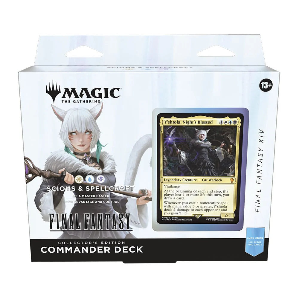 Magic the Gathering – Final Fantasy – Commander Decks Collector's Edition Display (4) – Eng 